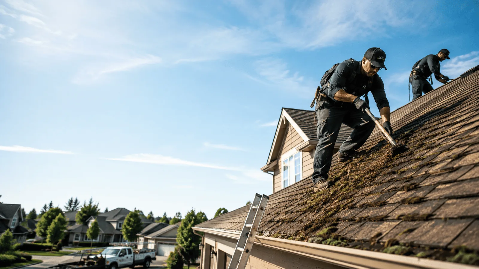 Roof Moss Removal in Lowell, WI near me